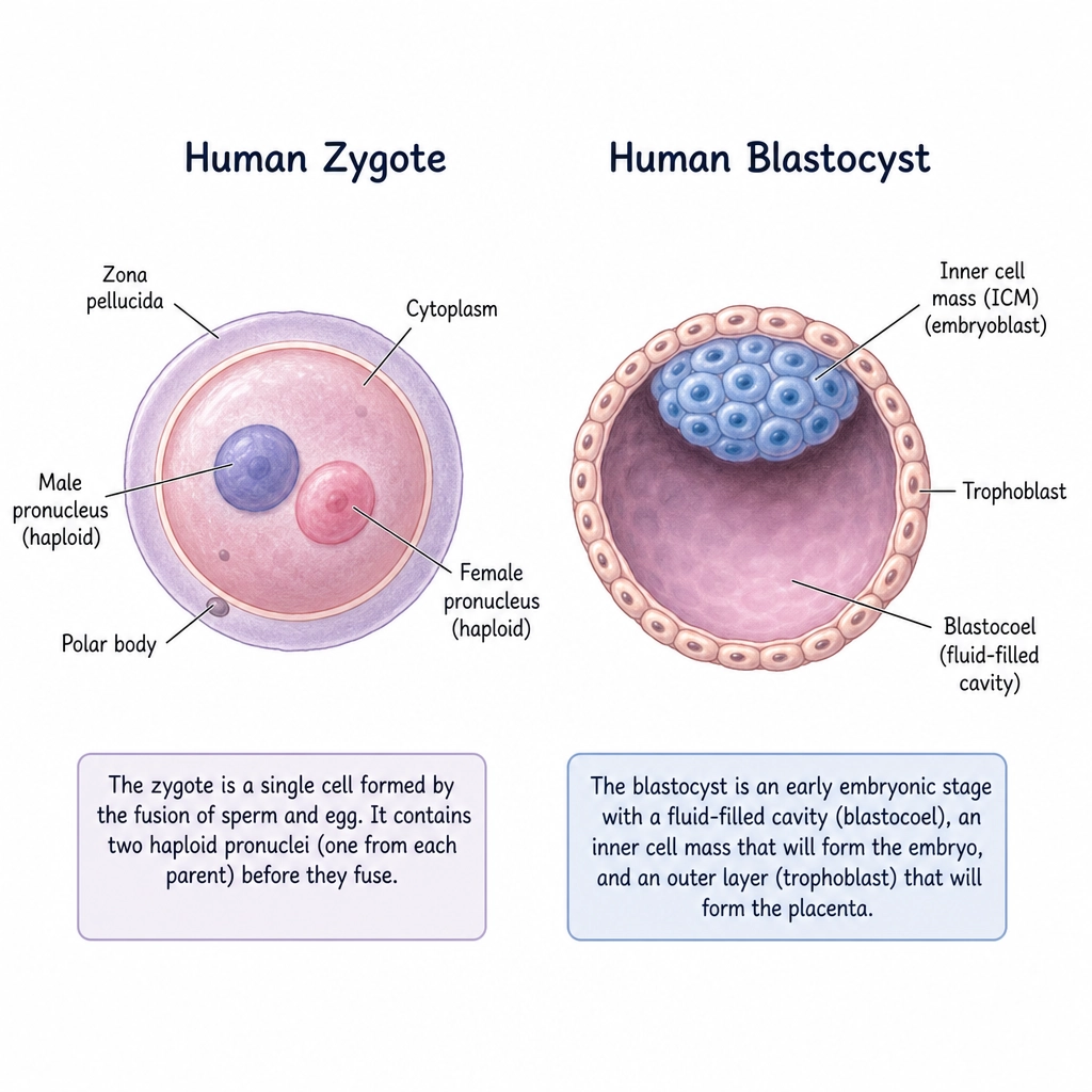 scientific explanation of early embryos